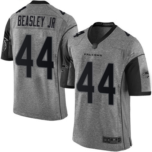 Atlanta Falcons Limited Gray Men Vic Beasley Jersey NFL Football #44 Gridiron